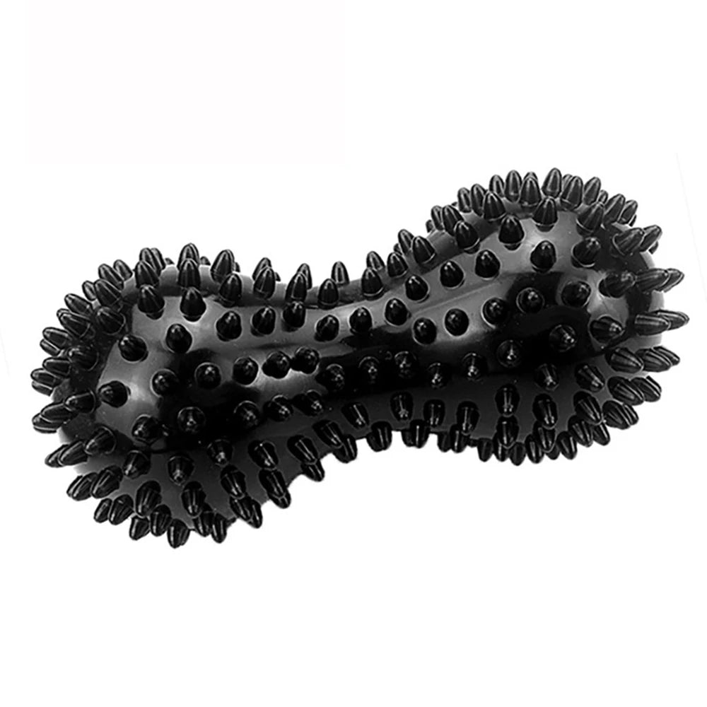 Peanut Ball, Foot Massager Ball, Spiky Massage Ball, Deep Point Massage Heel Foot Arch Pain, Plantar Fasciitis, Neck Pain Relief