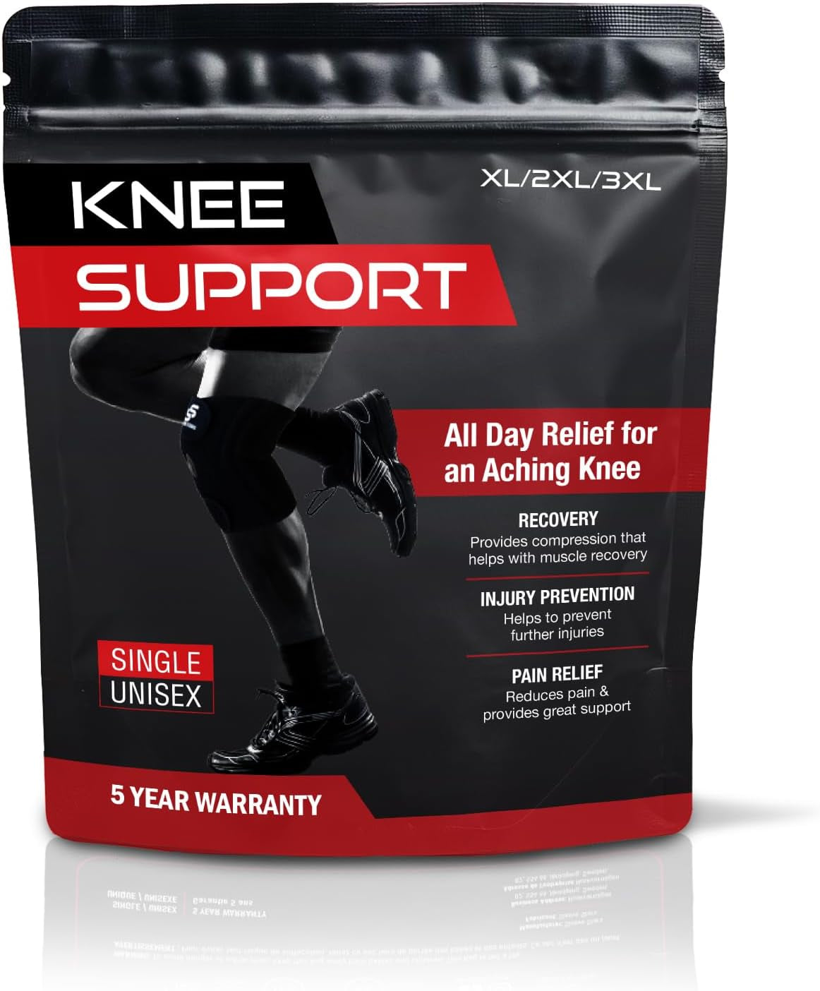 Sleeve Stars Knee Brace & Knee Support for Men & Women, Knee Braces for Knee Pain, Knee Protection Wrap for Working Out