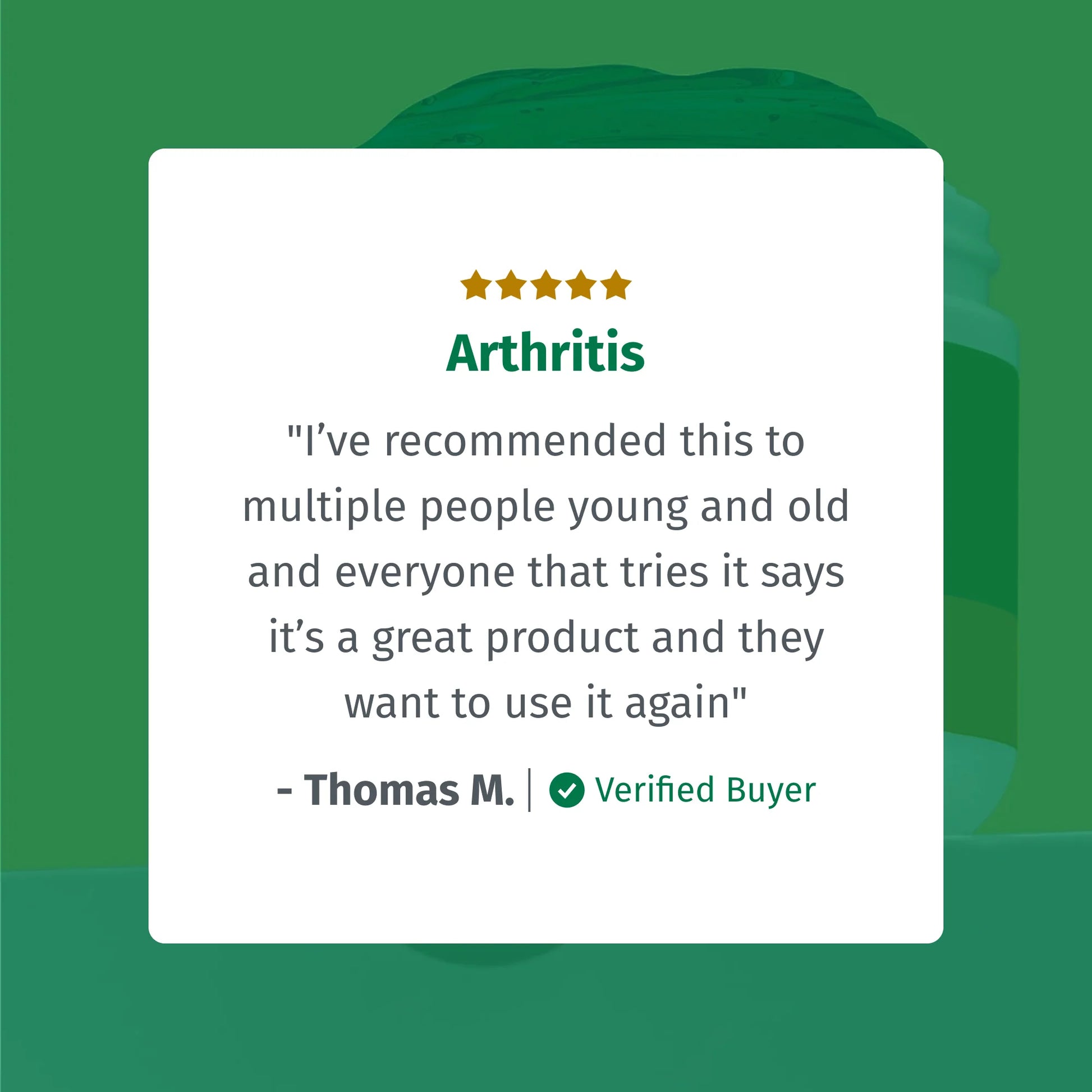 Arthritis Pain Relief Gel