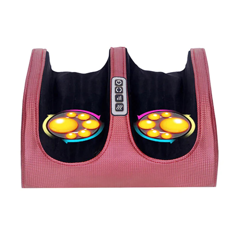 Indulge in Ultimate Relaxation with the Electric Foot Massager - Shiatsu Heating Therapy for Pain Relief and Muscle Relaxation