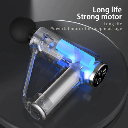 SITUOFUN Professional Deep Tissue Massage Gun with 32 Levels for Neck, Back, and Body Muscle Relief and Relaxation