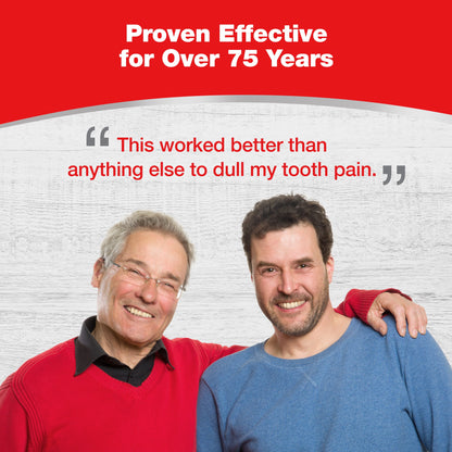 Toothache Medicine Kit, Instant Pain Relief of Throbbing Toothache, 1/8 (.125) Fl Oz