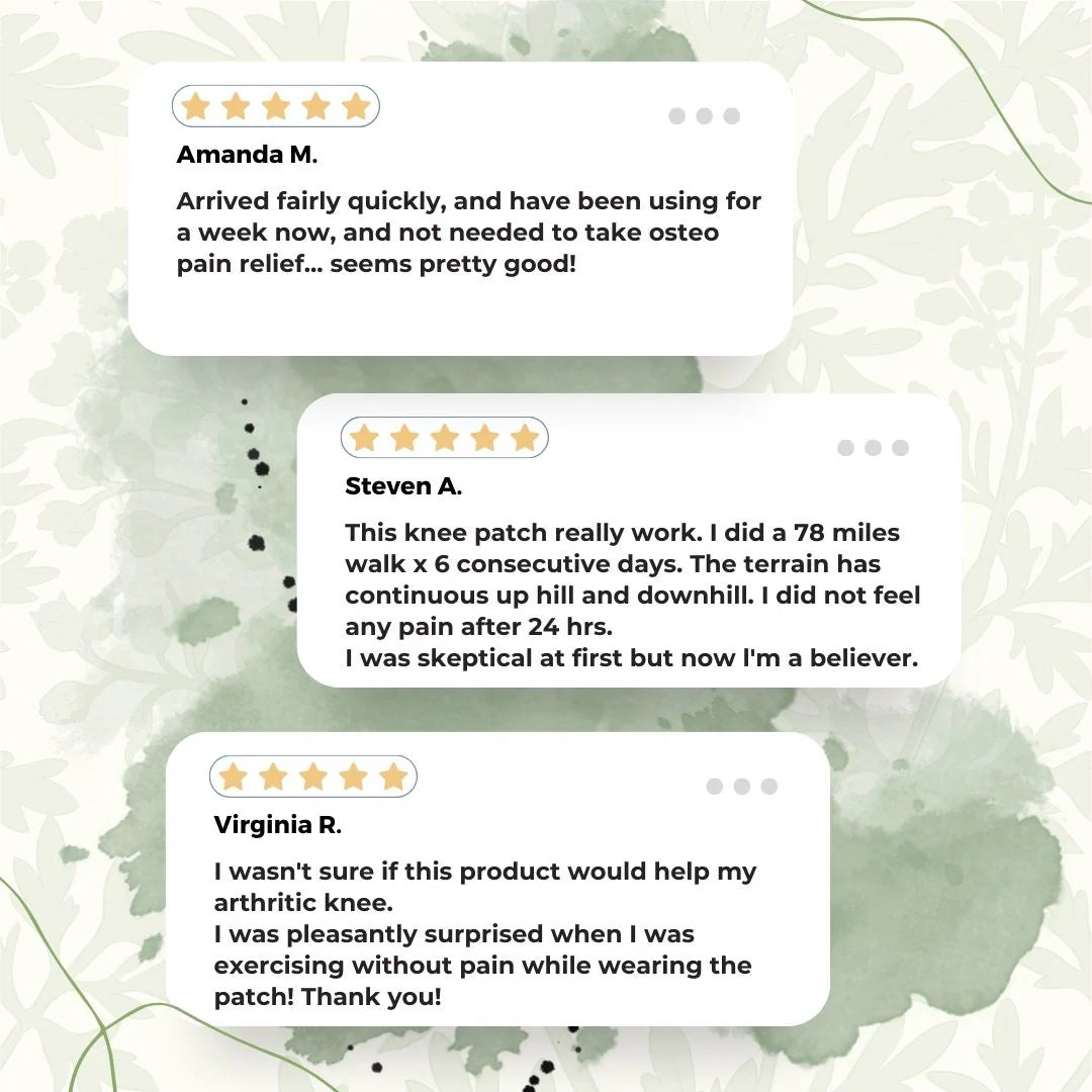 Flexiknee™️ - Natural Knee Pain Patches.