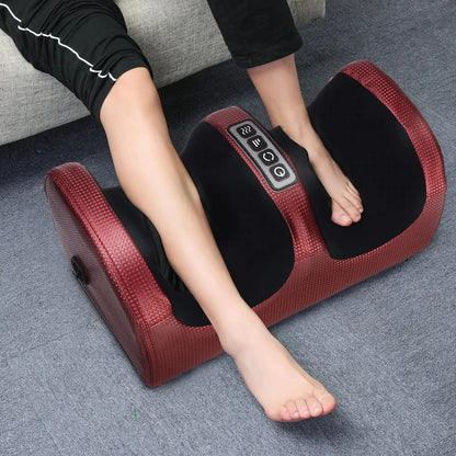 Indulge in Ultimate Relaxation with the Electric Foot Massager - Shiatsu Heating Therapy for Pain Relief and Muscle Relaxation