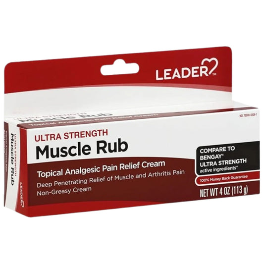 Muscle Rub - Fast-Acting, Deep Penetrating Relief for Sore Muscles and Joints, Minor Arthritis and Back Pain Relief, Non-Greasy Formula Topical Analgesic, Camphor, Menthol & Methyl Salic