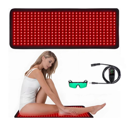 Red Light Therapy Pad Infrared LED Full Body Mat Device Back Muscle Pain Relief, Body Pain Relief, Muscle Repair