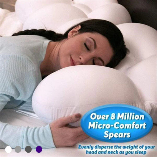 Experience Ultimate Comfort with the All-Round Sleep Pillow - Memory Foam Orthopedic Neck Pillow for Pain Relief and Deep Sleep