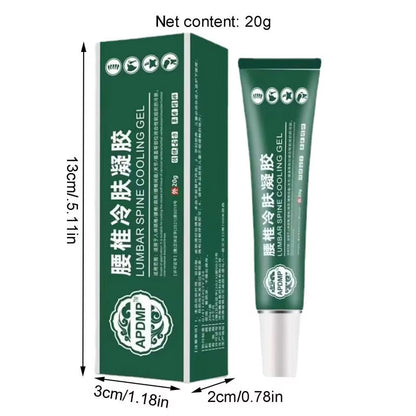 Shoulder Pain Spine Pain Ointment Joint Pain Lumbar Pain Green Gel 20G Bruises Cold Compress Gel the New Lumbar Cooling Gel