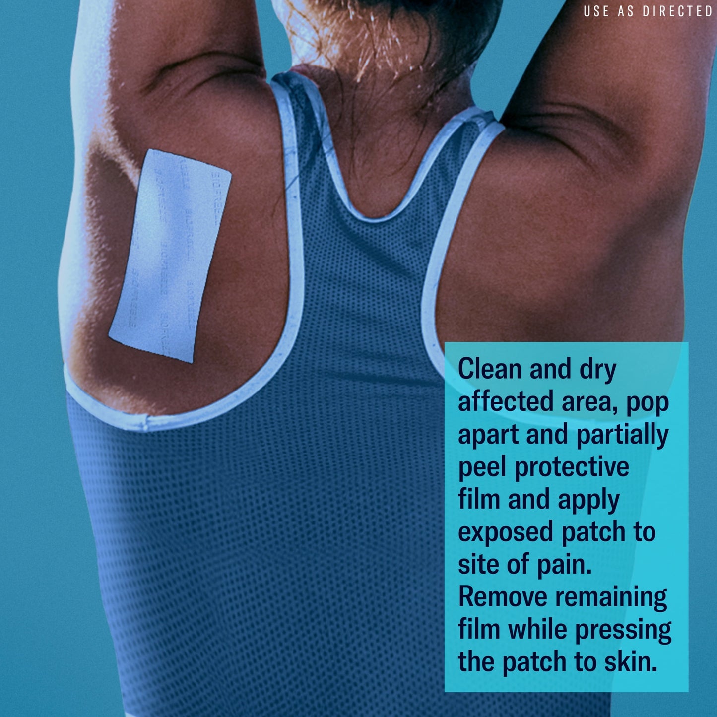 (2 Pack)  Overnight Pain Relief Patches, Back Knee Muscle Joint Arthritis Pain Relievers, 4 Count